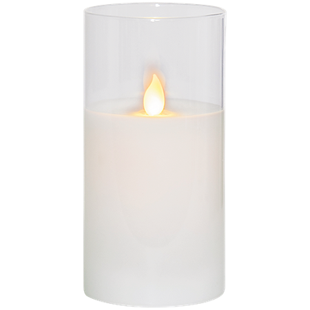 Glashållare M-Twinkle med LED-ljus 7,5 x 15 cm